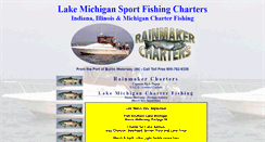 Desktop Screenshot of lakemichigansportfishing.com